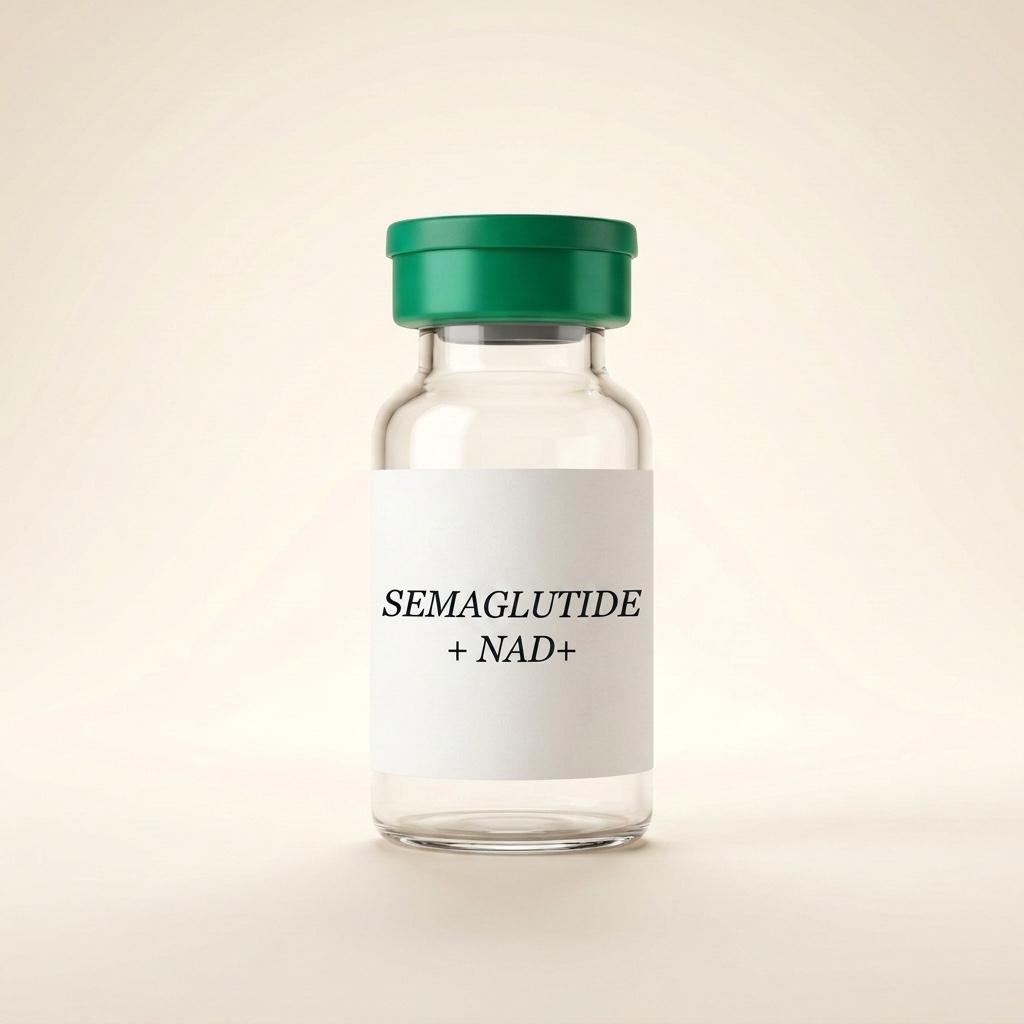 Semaglutide + NAD+ combined compounded vial